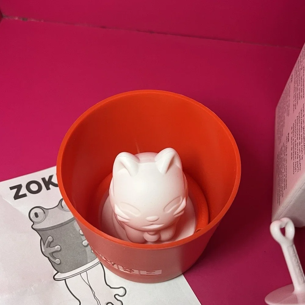 ZOKU Ice Pop Mold Cadence The Kitty #009 BPA Free New In Box Easy To‎ Remove